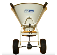 Épandeur manuel 100L + palette de chaux éteinte | Agri Chaux®