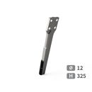 Dent de herse rotative Gauche 2 plaquettes carbure 4 trous EBERHARDT 300327 adaptable