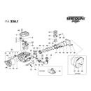Pièces détachées pour pompe BERTOLINI - PA 330.1 adaptable