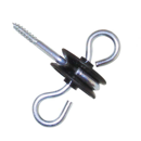 Torgriffisolator mit 2 Einhängeösen 10er Btl.