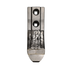 Soc de cultivateur, attaque en forme de cœur, 2 trous carbure et rechargement HORSCH 34060850 adaptable