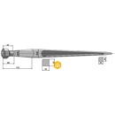 Frontladerzinken gerade für KVERELAND-Lader 221193 Nachbau  