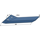 Ersatzflügel - links  400 mm Lemken Kristall Nachbau 101IND1074L