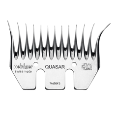 Lot de 5 peignes Quazard pour laine ouverte 95 mm - HEINIGER