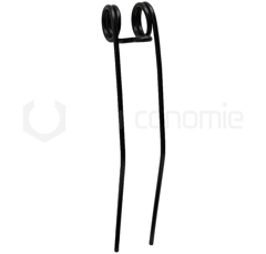 Diente para grada con revestimiento Ø 450 x 10 mm KVERNELAND 0200720 - RF0200720 adaptable