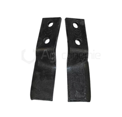 Lame droite 210 x 50 x 10 mm pour rotavator BREVIGLIERI - MASCHIO - CELLI M24100414R adaptable - BlackSteel©