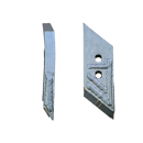 Pointe Droite avec plaquettes carbure et rechargement OVLAC 64000539 adaptable