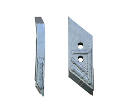 Pointe Droite avec plaquettes carbure et rechargement OVLAC 64000539 adaptable