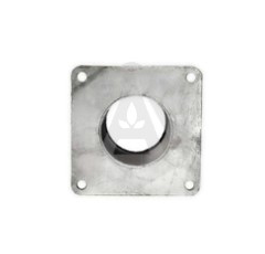 Bride carrée + raccord femelle Ø 100 mm adaptable - FERRARI