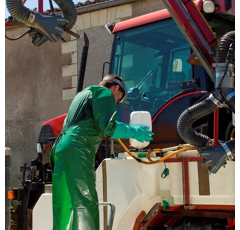 Tablier de protection phytosanitaire - 100 x 125 cm |S-PROTEC