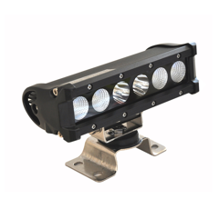 Arbeitsscheinwerfer Rechteckig 6 LED 10 - 30V 30W 2250 Lumen