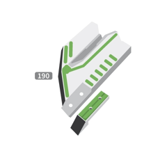 Lame Droite avec carbure, rechargement AGRISEM TCS 553W adaptable