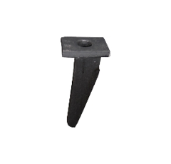 Dent gauche 100 x 16 mm pour herse RABEWERK adaptable - BlackSteel©