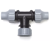 Lockverbinder für Tropf- und PE-Rohre - T- Kupplung 16 mm x 3/4“ IG x 16mm