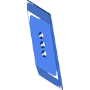 Scharspitze - rechts MP350RM Rabe by Muzzi Industrie