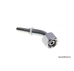 Pressnippel Bogen G3/8"-19 45° DN0838BSPIG45 Alfagomma