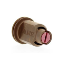 Antidrift-Flachstrahldüse ALBUZ CVI TWIN 110° 05 braun