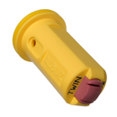 Doppelflachstrahldüse ALBUZ AVI TWIN 110° 02 gelb