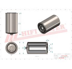 Filtre à gasoil adaptable HIFI FILTER SN25221