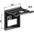 Bride de fixation pour LEMKEN 35310061 adaptable BlackSteel©
