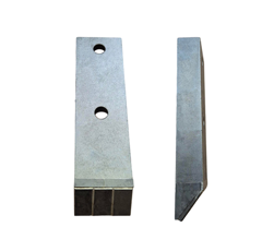 Pointe de décompacteur carbure et plaquettes carbure arrière pour charrue DURO 1016A adaptable