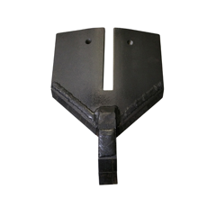 Lame 2 trous pour décompacteur carbure et rechargement DEMBLON adaptable