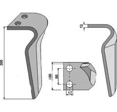 Kreiseleggenzinken - links RH52DERL RH  Breviglieri