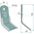 Couteau-Y pour broyeur 130x50mm AGRICOM adaptable 