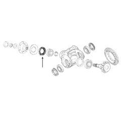 Wellendichtring - Traktor CASE IH - DEUTZ-FAHR 01002852 - 02339422 - 1927842ZP Nachbau