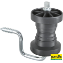 Lot de 3 isolateurs poulie d'angle pour rubans 40 mm - PATURA