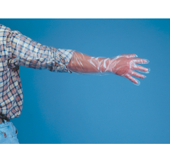 Einmalhandschuhe armlang - 50er Pack