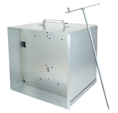 Geräteschrank für Zaungeräte