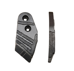 Pointe Droite carbure et rechargement pour charrue KUHN HUARD 622164 adaptable