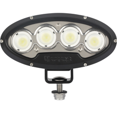 Phare de travail Ovale 4 LED 10-60V 44W 7000 lumens 