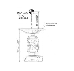 Support pour appareils électroniques adaptable