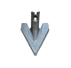 Soc de bineuse avec plaquettes carbure STECOMAT adaptable