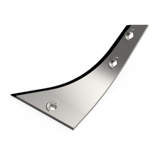 Reja izquierda de carburo para arado AMAZONE PK100202K adaptable