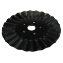 Disque gaufré Ø402x4,5 mm pour semoir JOHN DEERE A72680 adaptable - Blacksteel©