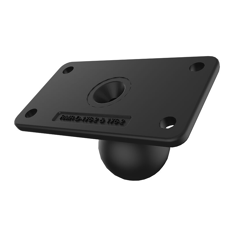 Boule Ø 3,81 cm sur base rectangulaire | RAM