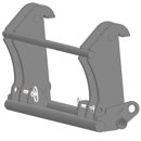 Interface pour télescopique CLAAS TARGO/EURO adaptable