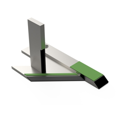 Kurzklinge für Untergrundlockerer rechts AGRISEM 3604403 Nachbau