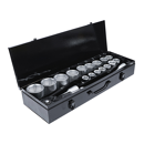 Coffret de 20 douilles et accessoires 3/4" | BGS
