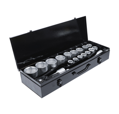 Coffret de 20 douilles et accessoires 3/4" | BGS
