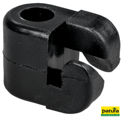 Lot de 25 isolateurs en plastique pour piquet fibre de verre  Ø 10 mm - PATURA