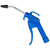 Ausblaspistole 10" 10 cm lang mit Druckluftkupplungen Euro und Orion     