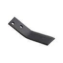 Lame gauche220x60mm pour Fraise/Rotavator AGRIC adaptable - Blacksteel©