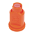 Buse pulvérisateur anti-dérive aspiration d'air CVI 80° 01 orange - ALBUZ