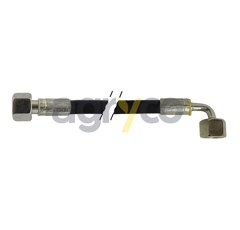 Tuyau hydraulique avec raccords pour téléscopique MANITOU 248238 adaptable
