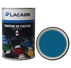 Peinture de finition Bleu EVRARD pot 1L| LACAGRI