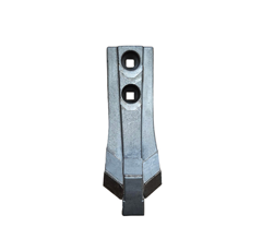 Pointe de cultivateur avec renfort acier, plaquettes carbure et plaquettes carbure arrière BREMER KM060334 adaptable